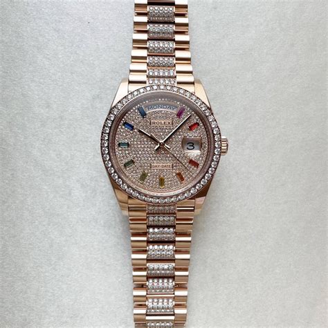 rolex day date diamanti|Rolex Day-Date chart.